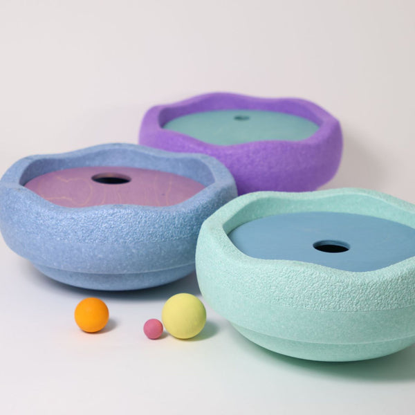 GRIMM’S x Stapelstein® Rolling Discs Cool Pastel