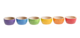 GRAPAT 6 bowls in 6 rainbow colors