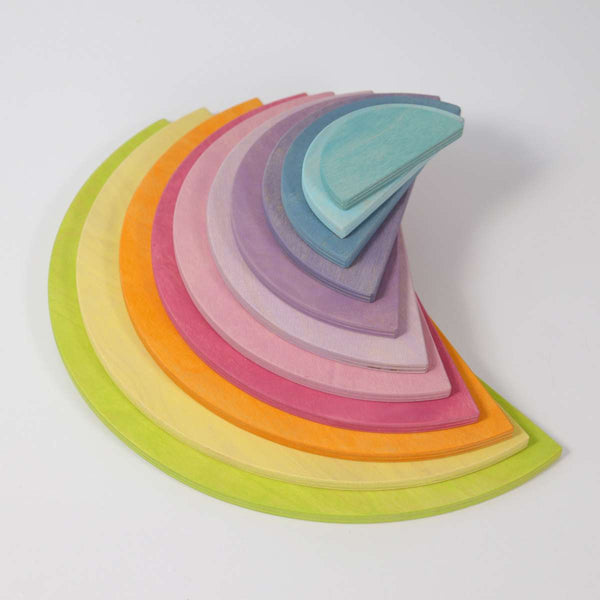 Semicircle plates (Pastel)