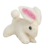 Mini Bunny Felted Wool Toy